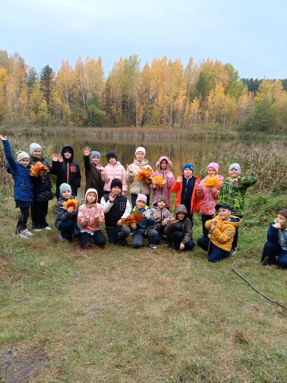 Экскурсия в лес, 3 Б класс.